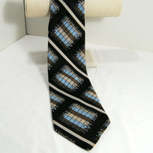 Neck Tie Park Lane "Etched Squares"